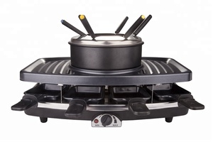 Grill de table professionnel électrique, sans fumée, pour usage intérieur, <span class=keywords><strong>barbecue</strong></span>, oignon, avec pot chaud, pouces - Product Image 2