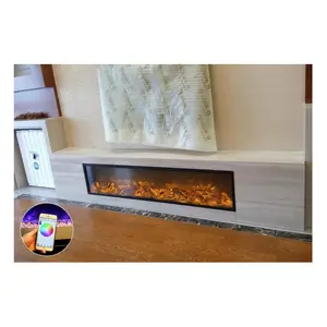 72" large electric fireplace for r living room