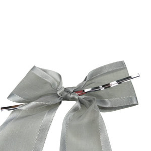 Lazo <span class=keywords><strong>de</strong></span> Chifón Personalizado con Borde Ancho y Alambre <span class=keywords><strong>para</strong></span> Decoración <span class=keywords><strong>de</strong></span> <span class=keywords><strong>Regalos</strong></span>, Disponible en Varios Colores y Estilos - Product Image 2