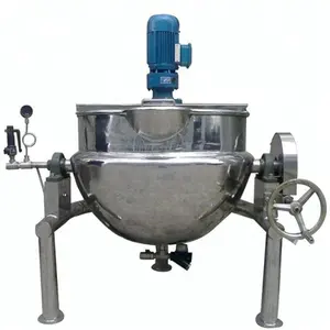 500L kantelen stoommantel koken ketel mixer/koken vessel