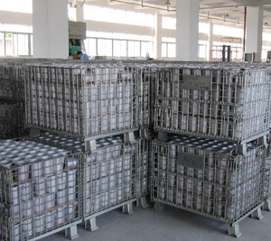 Fabricantes Fábrica de DIVERSÃO XINMIAO Q235 Aço Dobrável Gaiola De Armazenamento De Metal Com Capacidade de 500KG - Product Image 6