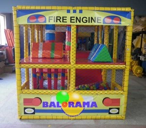 Steel Fire Engine Softplay <b>Playground</b> for School Occasions - Product Image 4