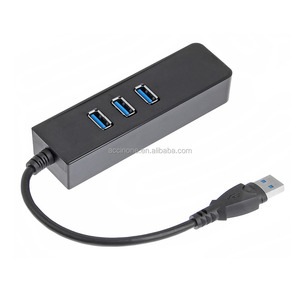 High Speed <strong>3</strong> Ports USB <strong>3</strong>.0 Hub 10/100/1000 Mbps to RJ45 Gigabit Ethernet LAN Wired <strong>Network</strong> Adapter Converter <strong>for</strong> Windows Mac - Product Image 4