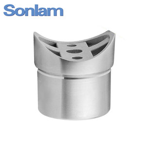 Excelente calidad <span class=keywords><strong>precio</strong></span> de fábrica Iso9001/BV/SGS <span class=keywords><strong>escalera</strong></span> de <span class=keywords><strong>acero</strong></span> <span class=keywords><strong>inoxidable</strong></span> <span class=keywords><strong>barandilla</strong></span> soporte - Product Image 1