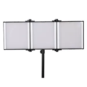 Trung Quốc Quảng Đông Nhà Cung Cấp Folding 1500 Led Panel Photo Studio Video Phỏng Vấn Quay Phim Đèn Máy Ảnh Cho Nhiếp Ảnh