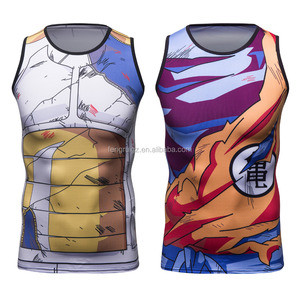 Personnalisé Séchage Rapide Vêtements De Course Hommes <span class=keywords><strong>Dragon</strong></span> <span class=keywords><strong>Ball</strong></span> Débardeur - Product Image 1