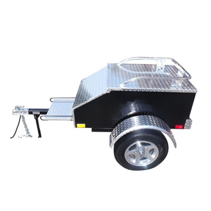 NOUS Petit Aluminium Clos Pliage <span class=keywords><strong>Moto</strong></span> <span class=keywords><strong>Remorque</strong></span> Cargo - Product Image 2