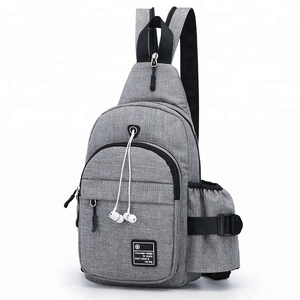 Gris oscuro hombro mochila <span class=keywords><strong>pecho</strong></span> bolso bandolera <span class=keywords><strong>para</strong></span> bicicleta senderismo deporte viaje <span class=keywords><strong>de</strong></span> Camping - Product Image 2