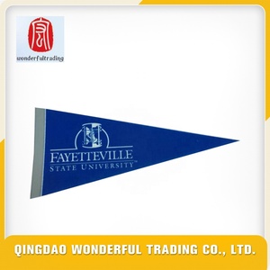 Nhà máy chuyên nghiệp của chất lượng cao tùy chỉnh in logo thể thao cảm thấy cờ hiệu khuyến mại Cờ & biểu ngữ - Product Image 4