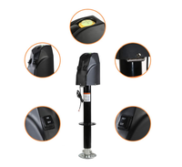 Cric électrique de remorque de cadre de 12 V 3500lbs A avec la lumière de LED