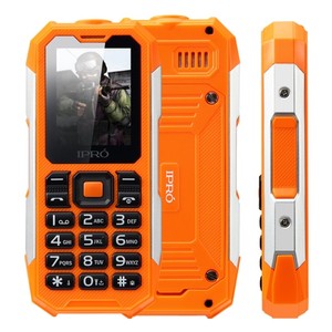 Ipro Shark 2.0'' 2G móviles básicos teléfonos resistentes con gran batería para uso de aire libre - Product Image 1