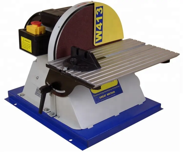 DS12B wood sanding machine,disc sander with large table,wood floor sanding machine
