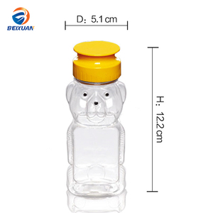Pet <strong>Bottle</strong> 250ml 350g Empty Plastic Honey <strong>Bear</strong> <strong>Bottle</strong> Packing Teddy <strong>Bear</strong> <strong>Bottle</strong> - Product Image 1