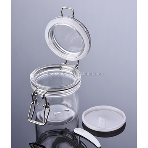 Clip hermétique en plastique PCR Top 250ml pot de <span class=keywords><strong>kilner</strong></span> de forme ronde pour <span class=keywords><strong>beurre</strong></span> cosmétique - Product Image 3