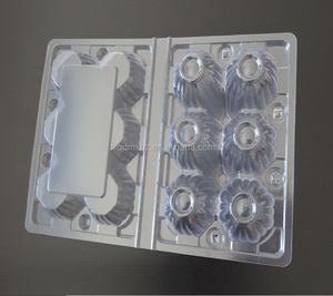 MINXING MX-ET005 Barquette alimentaire en plastique PET recyclable pour la <span class=keywords><strong>conservation</strong></span> <span class=keywords><strong>de</strong></span> la fraîcheur, procédé thermoformage, pour œufs, gâteaux, salades, biscuits - Product Image 5