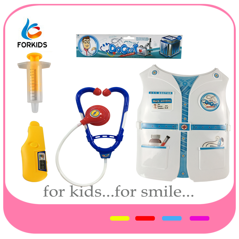 Дешевые пластиковые игрушки для ролевых игр, Детский набор докторов для ролевых игр для косплея