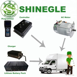 Kit de Conversión de Sistema de Controlador de Motor de CA SHINEGLE de 15KW, Control de Par, Motor Eléctrico para Automóvil, Motor Eléctrico para Vehículo Eléctrico - Product Image 2