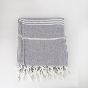 Turc Serviettes De <span class=keywords><strong>Plage</strong></span> 100x180 cm 100% Coton serviette de <span class=keywords><strong>fouta</strong></span> avec glands - Product Image 4