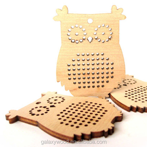 Bán Buôn Tùy Chỉnh Hình Trái Tim Bằng Gỗ <span class=keywords><strong>Cross</strong></span> Stitch Cho Diy Dự Án Và Thủ Công Mỹ Nghệ - Product Image 4