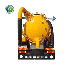 10, 000L Dongfeng Vuoto di Aspirazione Delle Acque Reflue Petroliera Camion di Aspirazione Delle Acque Reflue per Fanghi di Depurazione - Product Image 5