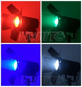 L-128 LED 프로파일 라이트 프레넬 200w RGBW 줌 TV 스튜디오 조명 무대 조명 - Product Image 4