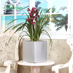 Macetas Modernas Verticales de Plástico Simple, Combinadas, Cuadradas, para Plantas de Jardín y Flores - Product Image 3