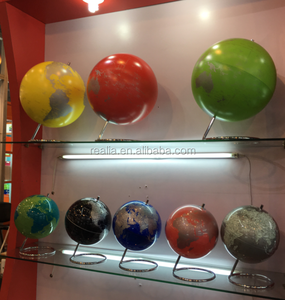 HM-G019B 32cm Plastic Lamp <strong>Globe</strong> Illuminated Rotating <strong>Globe</strong> Plastic <strong>Light</strong> <strong>Globe</strong> - Product Image 5