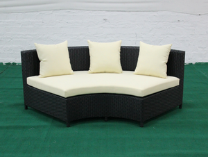 Set di Divani Circolari in <span class=keywords><strong>Vimini</strong></span> di Alta Qualità per Bordo Piscina, Arredamento da Giardino in <span class=keywords><strong>Vimini</strong></span> - Product Image 4