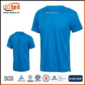 2017 fuctional tissu sport courir mèche à séchage rapide t-shirt - Product Image 4