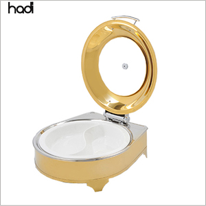 Nhà Hàng Ấn Độ Thiết Bị Nhà Bếp Điện Sưởi Ấm Đầu Bếp Trong Món Ăn 6L Nhà Hàng Buffet Chainer Vàng Thực Phẩm Ấm Hơn - Product Image 6