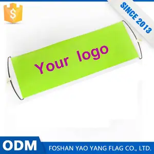 Melhor Escolha de Impressão Personalizada Hand Held Fan Banner Retrátil