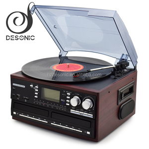 Platine électrique double 4 pouces, avec enregistreur USB, RADIO à CASSETTE - Product Image 1