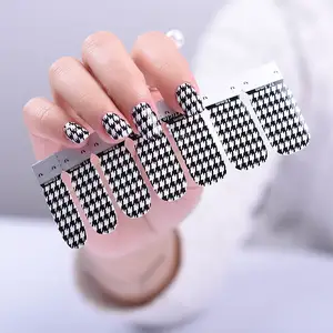 Nail Stickers 2 Sheets of Nail Decals Designs for Women Girls nail decoration wrap