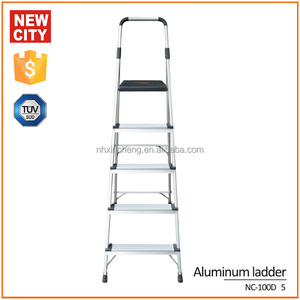 Pliable Unilatérale <span class=keywords><strong>prix</strong></span> aluminium <span class=keywords><strong>escabeau</strong></span> avec Outil Plateau - Product Image 3
