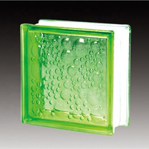 Brique de verre creuse colorée pour la décoration - Product Image 4