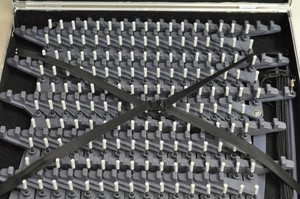 7m dừng xe thiết bị xách tay Stinger Spike rào cản lốp Killer có thể gập lại Spike dải nhựa Giao Thông Đường khối - Product Image 4