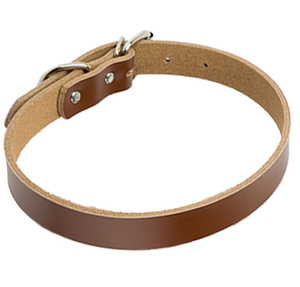 Kerah Anjing Kulit Asli Lembut Logo Laser Terukir Kualitas Tinggi - Product Image 5