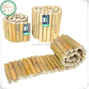 garden bamboo lawn edging 100cmx15cm