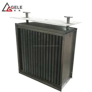 CE personalizada al por mayor tubo de aletas del radiador intercambiador de calor para el cuero máquina de bronceado - Product Image 1