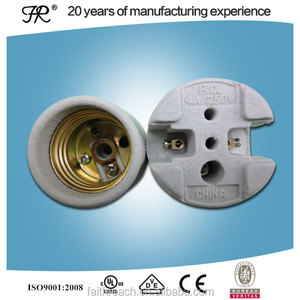 CE RoHS Được Liệt Kê Nam Mỹ Gốm Vít Vỏ Sứ E27 Đui Đèn - Product Image 3