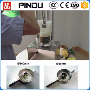 Breveté industriel Mini main fruits ananas œil coupeur éplucheur de peau peeling couteau machine - Product Image 6