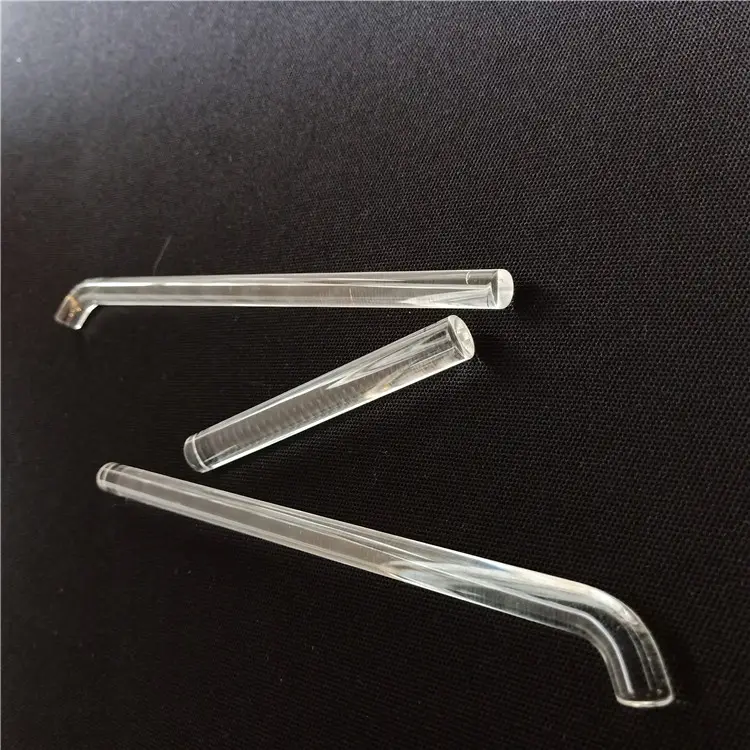 High Purity Lighting Guide Borosilicate Quartz Solid Glass Rod
