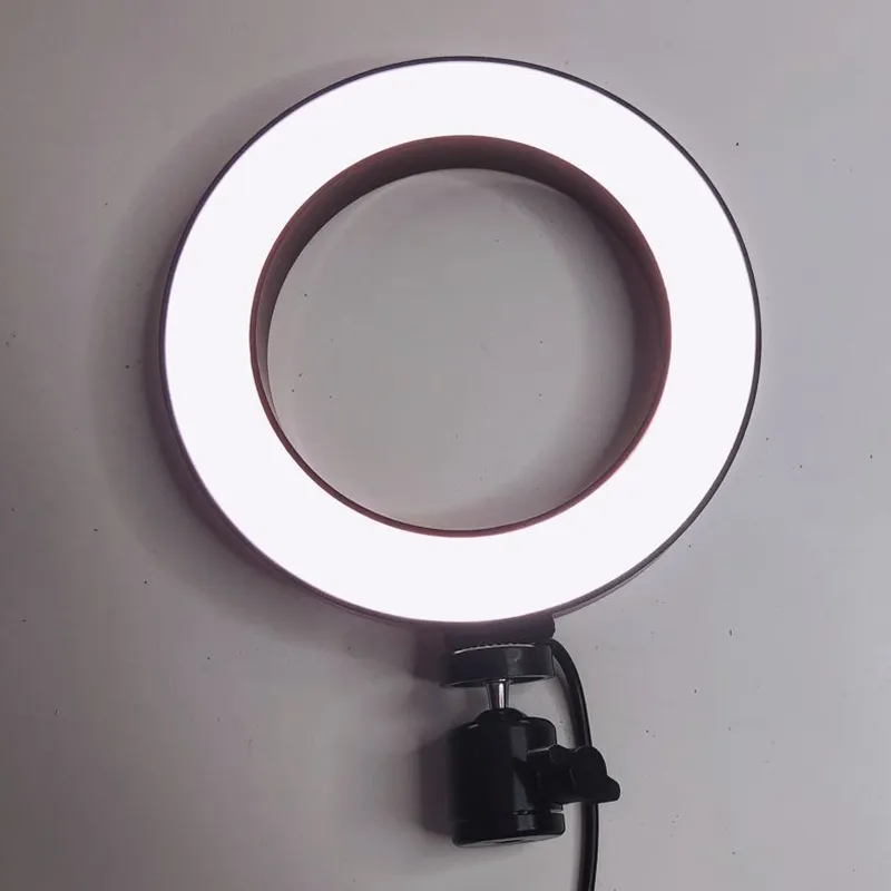 6 inches Rechargeable Flash Make Up Mirror Mobile Phone Makeup Led Ring Light