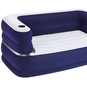 Bestway 75058 <strong>Inflatable</strong> Double Layer <strong>Sofa</strong> With Cup Holder 1.65m X 89cm X 64cm - Product Image 4