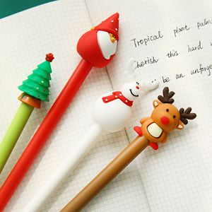 Penna <span class=keywords><strong>Gel</strong></span> in Plastica Personalizzabile per Studenti, Kawaii Natalizia, 0.5mm, <span class=keywords><strong>Inchiostro</strong></span> Blu e Nero, Articoli di Cancelleria Creativi - Product Image 3