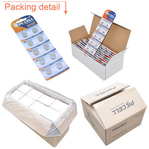 Alibaba Top Vendeur PKCELL 0% hg mercure livraison 1.5 V alcaline <span class=keywords><strong>pile</strong></span> bouton ag10 <span class=keywords><strong>lr1130</strong></span> l1130 lr54 - Product Image 6
