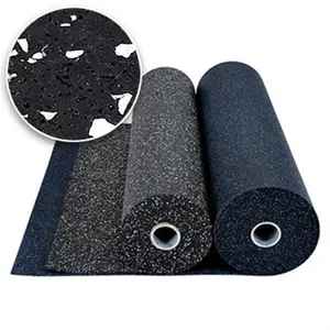 Indoor Gym Gummi boden Roll matte Teppich für Fitness-Studio epdm Gummi boden