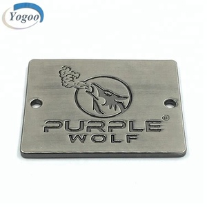 Plating Label <strong>Plates</strong> for Furniture High Quality Custom Engraved Brand Logo Metal Metal Tag Hard <strong>Enamel</strong> Rectangle Casting Letters - Product Image 2