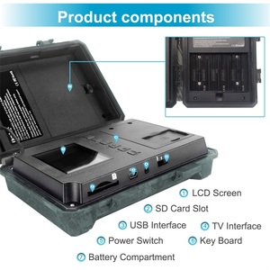 Oem ODM kỹ thuật số Trail nhiệt mini săn bắn máy ảnh với FCC/CE/RoHS tầm nhìn ban đêm 16MP 120 độ ống kính rộng cho động vật hoang dã trinh sát - Product Image 3