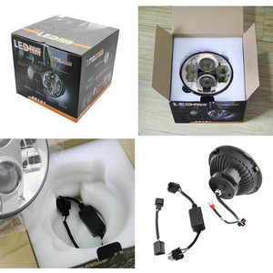 Automóviles y motocicletas impermeable 24 v 7 Pulgadas de la motocicleta llevó la linterna - Product Image 3